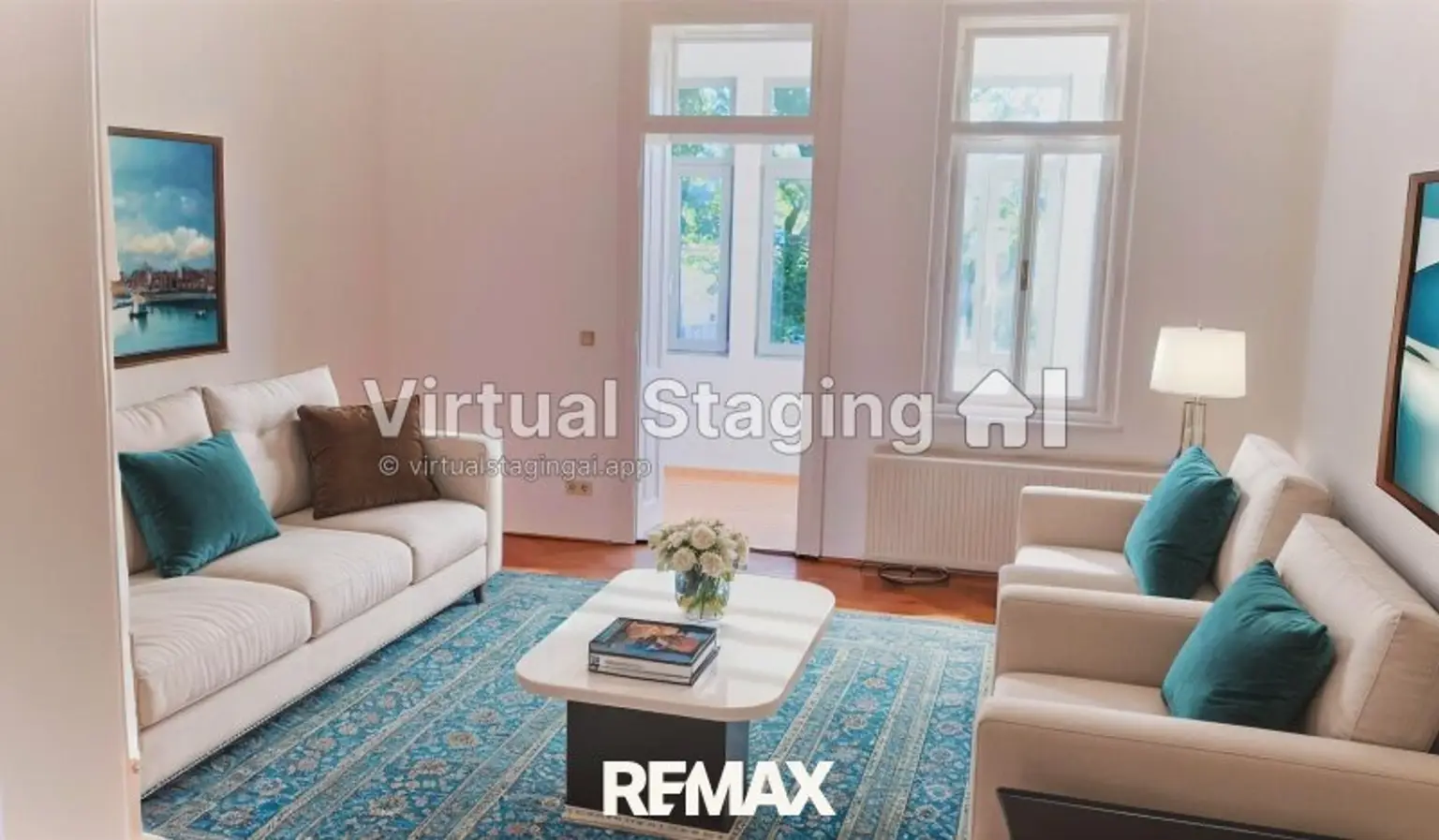 Living Room - virtural Staging