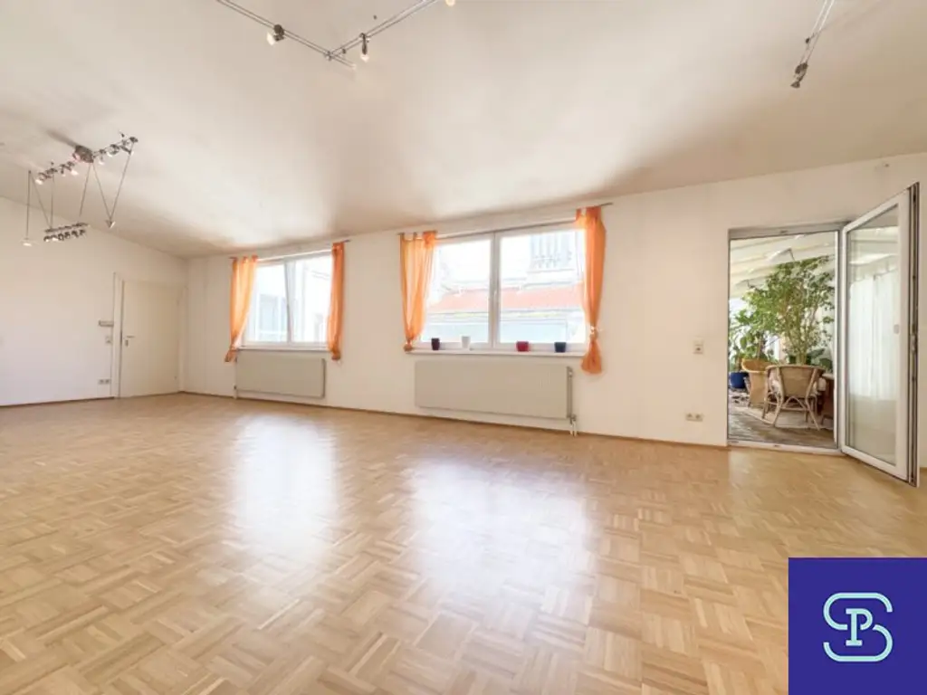 Toplage: DG-Wohnung 209m² inklusive Wintergarten + 20m² Terrasse  - 1070 Wien