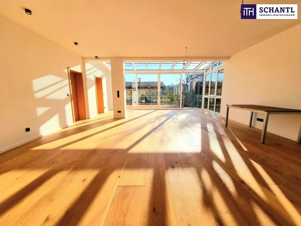 Fantastische 4-Zimmer Gartenwohnung! Mehr Natur. Mehr Ruhe. Mehr Grün. WOW! Riesiger Garten + Herrliche Terrasse + Lichtdurchfluteter Wintergarten + Stellplatz! Jetzt zugreifen!