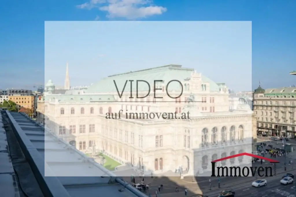 INNENSTADTLAGE - Einzigartiges Büro mit Dachterrasse bei der Wiener Oper!
