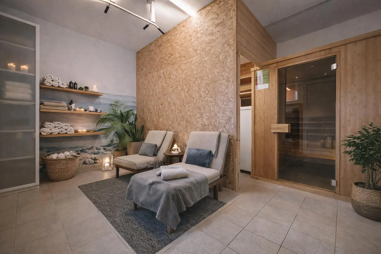 Wellnessbereich - Visualisierung