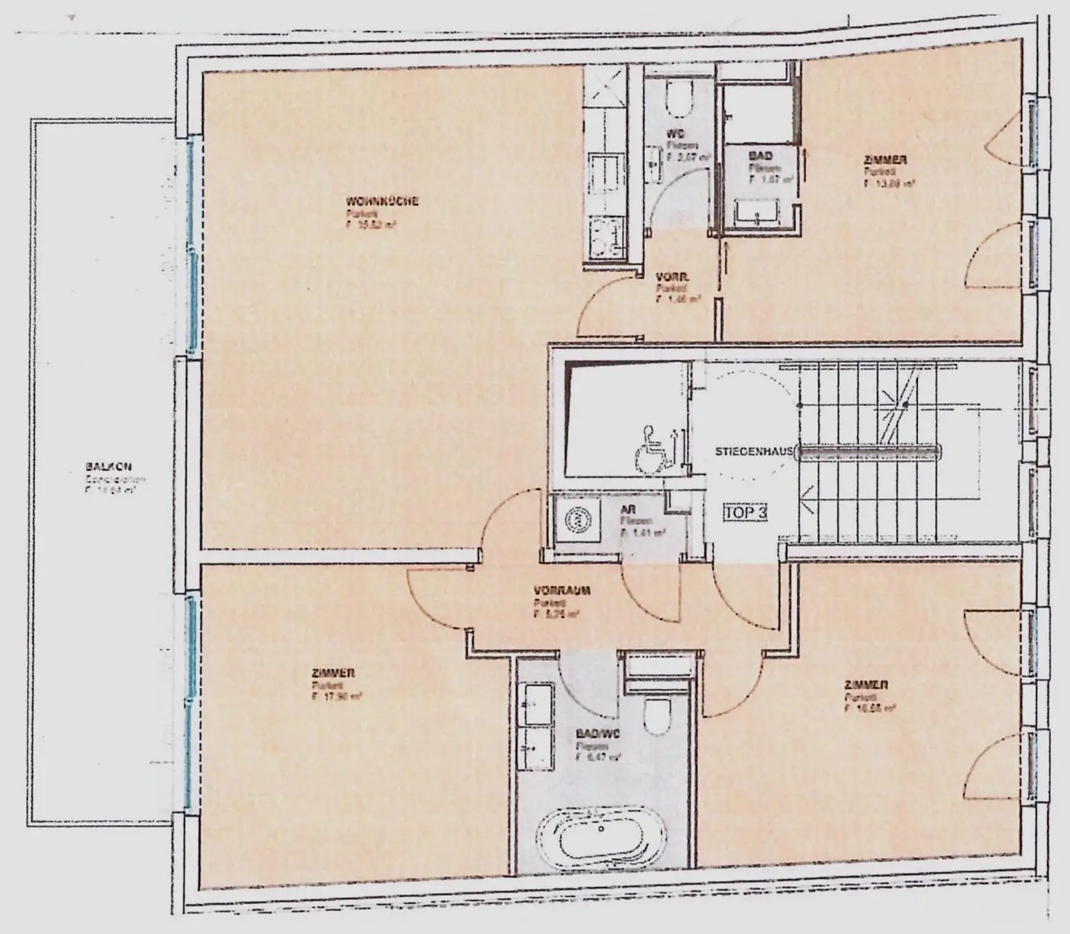 Albrechtstrasse Obj.3312 Plan