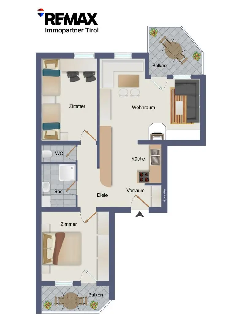 Grundrissplan