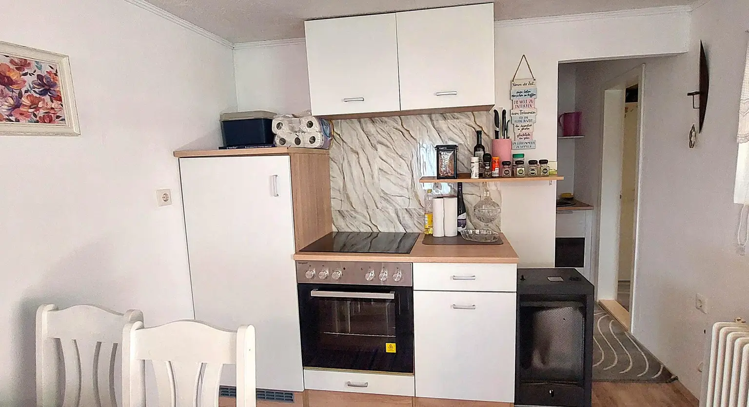 Ein Apartment im Grünen