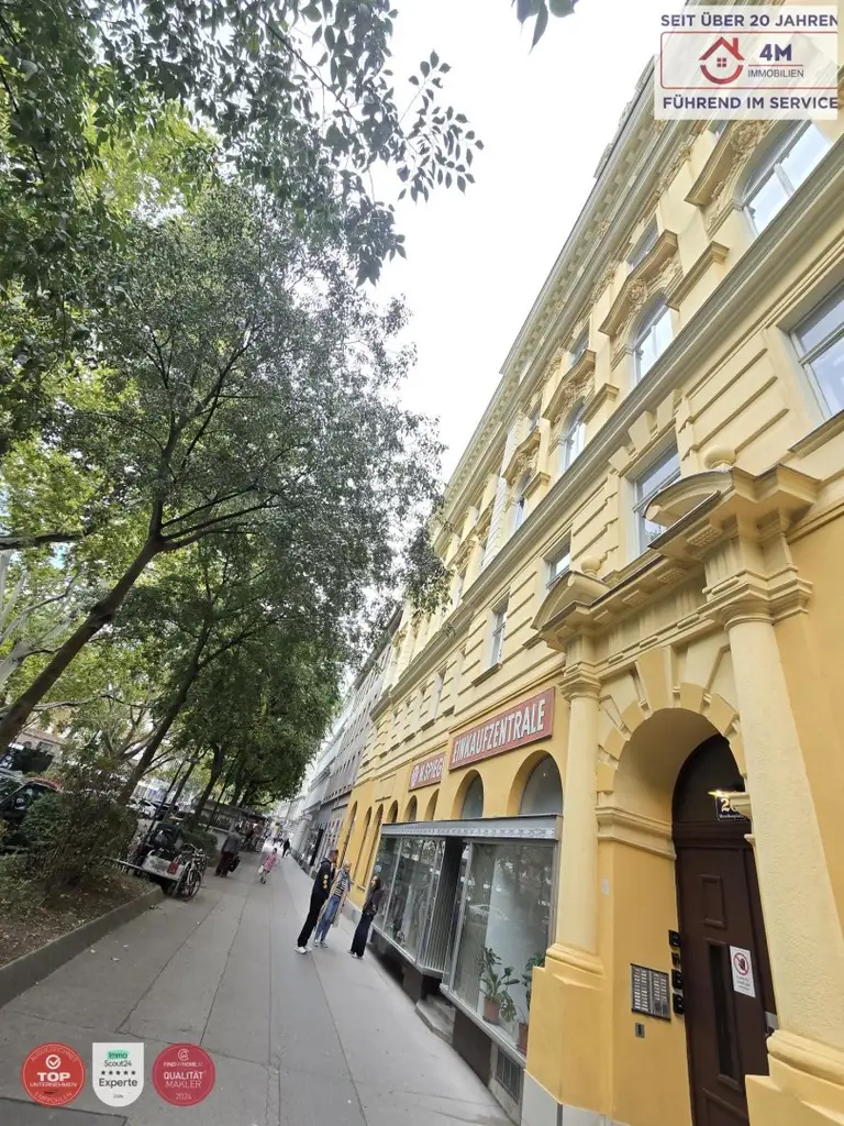 🏠 Charmante, komplett sanierte Altbauwohnung am Mexikoplatz – 4. Liftstock