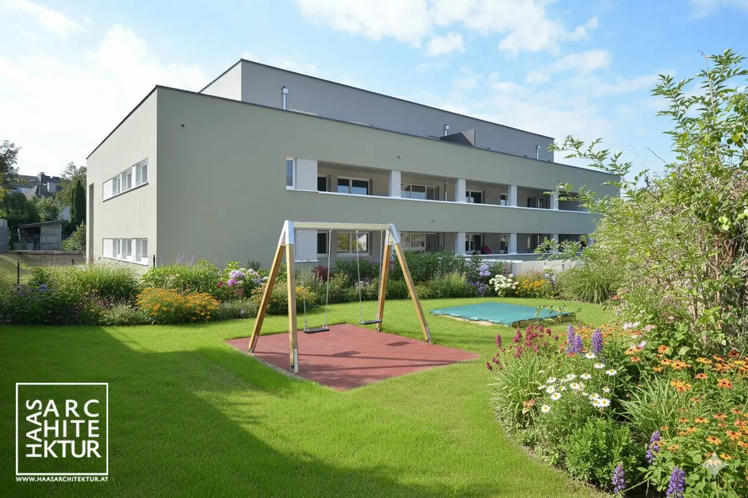 Gartenwohnung 4-Zimmer barrierefrei