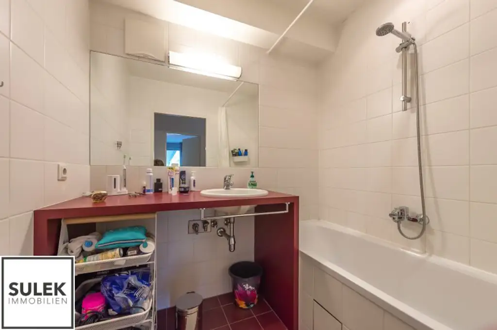 Grünblick in den Innenhof: helle 2-Zimmer Neubauwohnung ~ Kaiserstr. 68 ~ ab 1.1.26!!