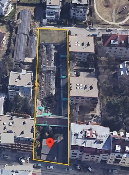 Ansicht von Westen Quelle Google maps