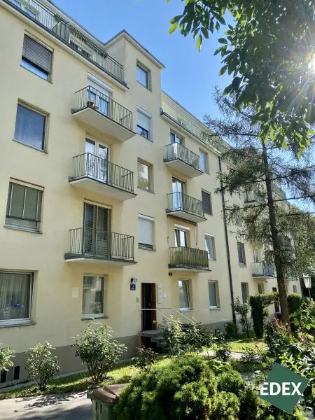 2-Zimmer-Wohnung mit zwei Balkonen in zentraler Ruhelage von Hietzing
