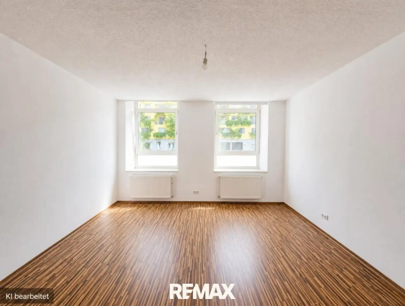Wohnzimmer ETW 1020 Wien KI bearbeitet