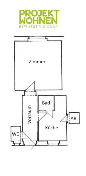 STILVOLL RENOVIERT I ZENTRALE LAGE NÄHE FH JOANNEUM I STRASSENBAHN DIREKT VOR ORT I ALTBAU-FLAIR I 2. OBERGESCHOSS MIT AUFZUG I TIERFREUNDLICH I PROJEKT WOHNEN I