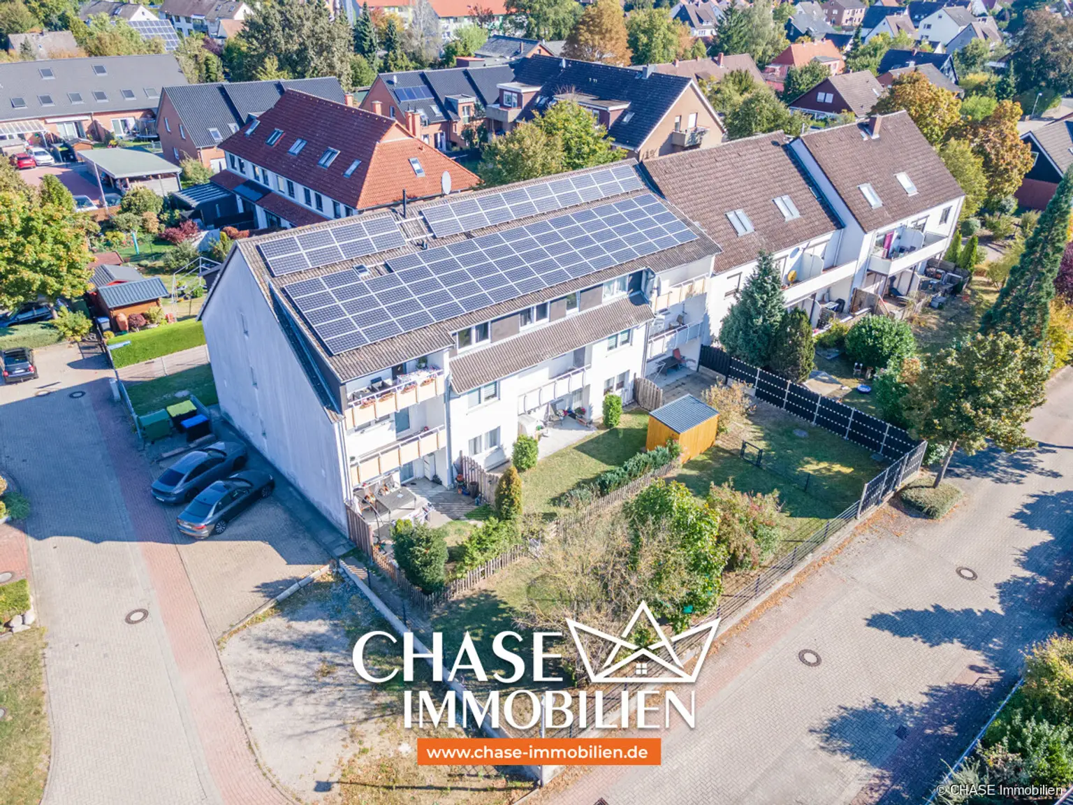 Außenansicht Oben Garten