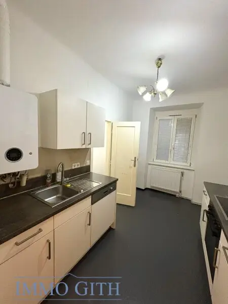GUT GESCHNITTENE CA. 66 m² GROSSE 2-ZIMMER-WOHNUNG NAHE U1 REUMANNPLATZ / KEPLERPLATZ ZU MIETEN!