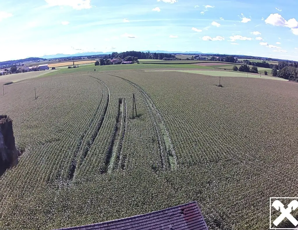 Große Ackerfläche mit guter Anbindung