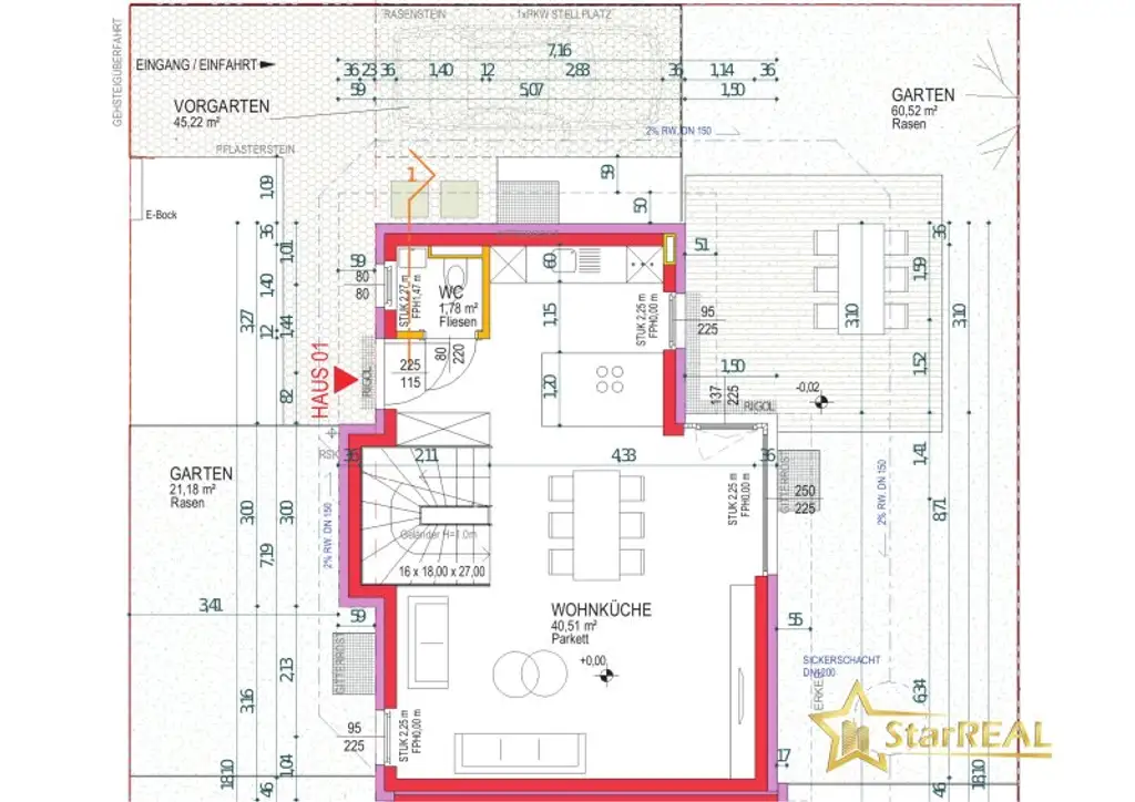NOCH 1 HAUS FREI! KAUFPREIS REDUZIERT! ZIEGELMASSIVHAUS MIT KELLER. 127 m² GARTEN. PROVISIONSFREI FÜR DEN KÄUFER.