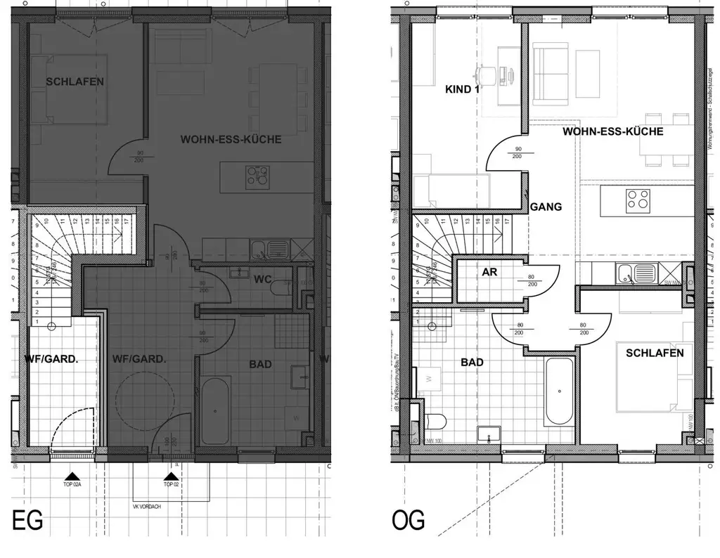 Moderne Mietwohnung inkl. Einbauküche - Top H02A