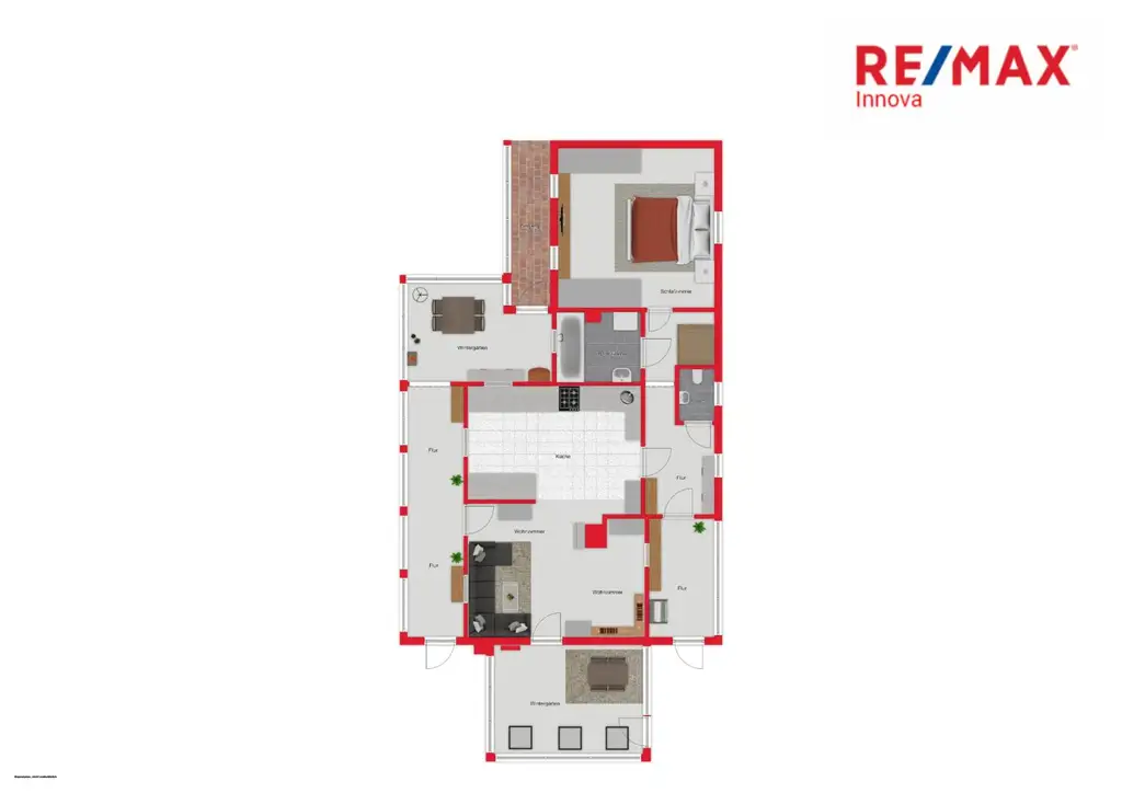 Idyllisches Einfamilienhaus im Grünland