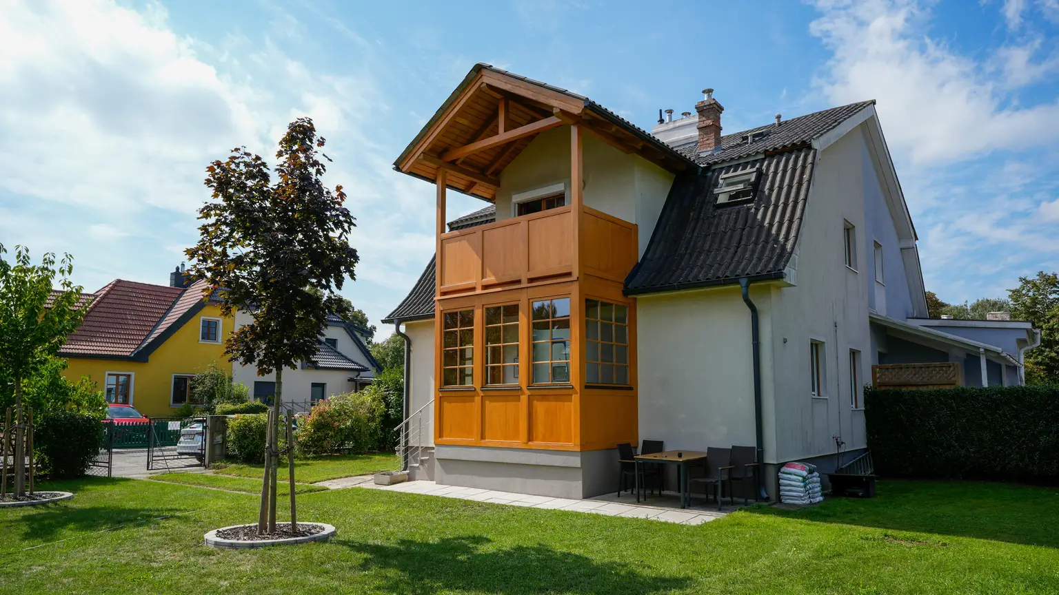 Doppelhaushälfte mit Gartenidylle in Groß-Enzersdorf – Top Zustand, sofort bezugsfertig!