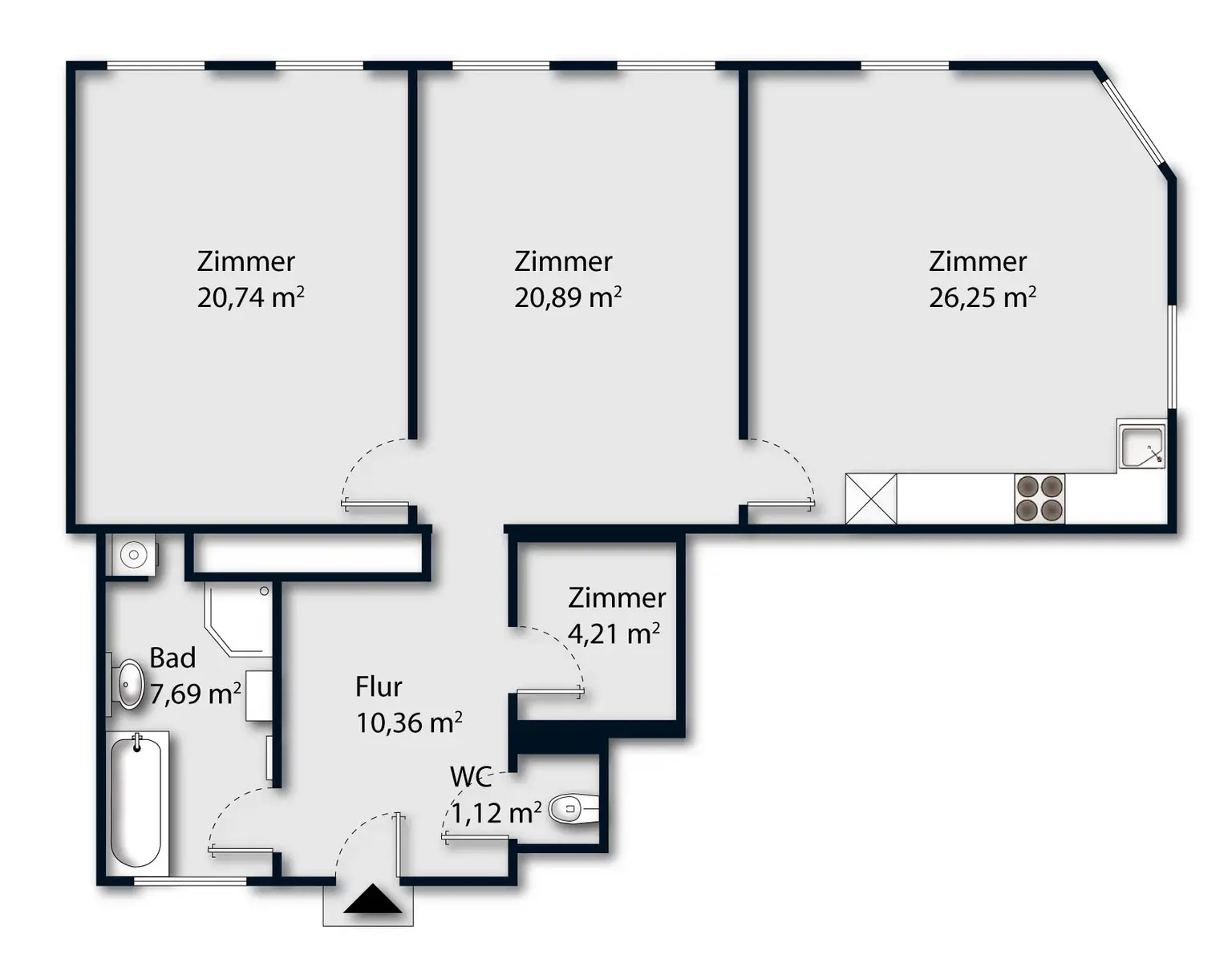 Grundrissplan