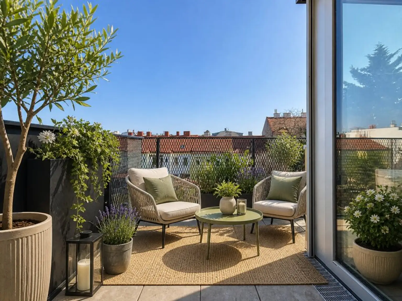 Balkon - Visualisierung