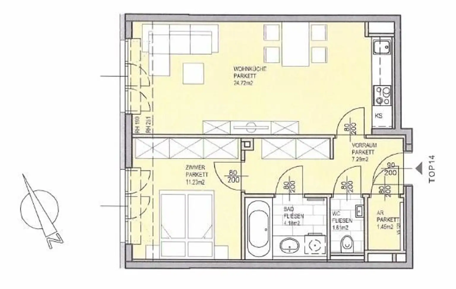 Helle Neubauwohnung, großzügige Aufteilung // Nähe U6!!