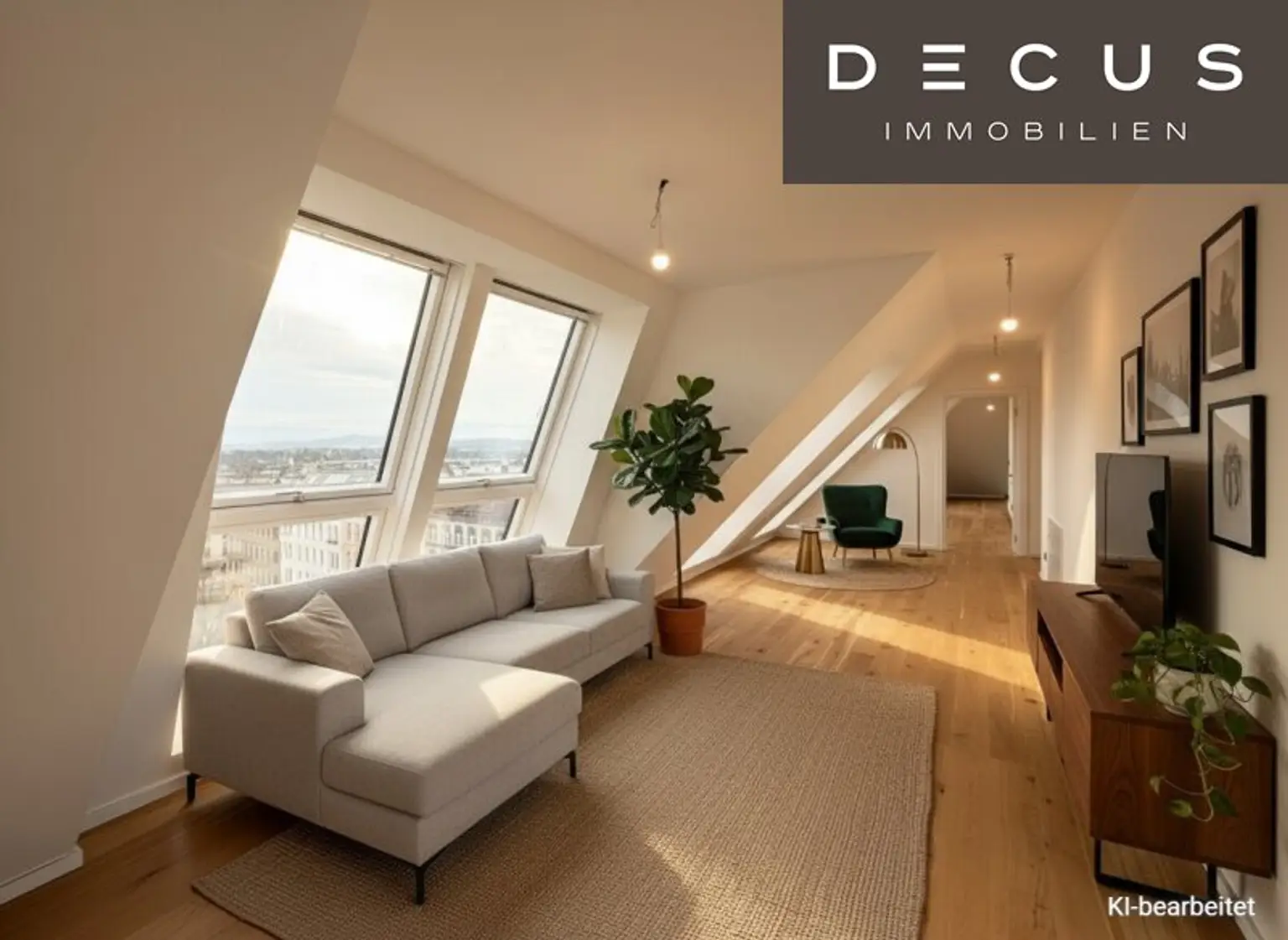 Wohnzimmer - KI bearbeitet