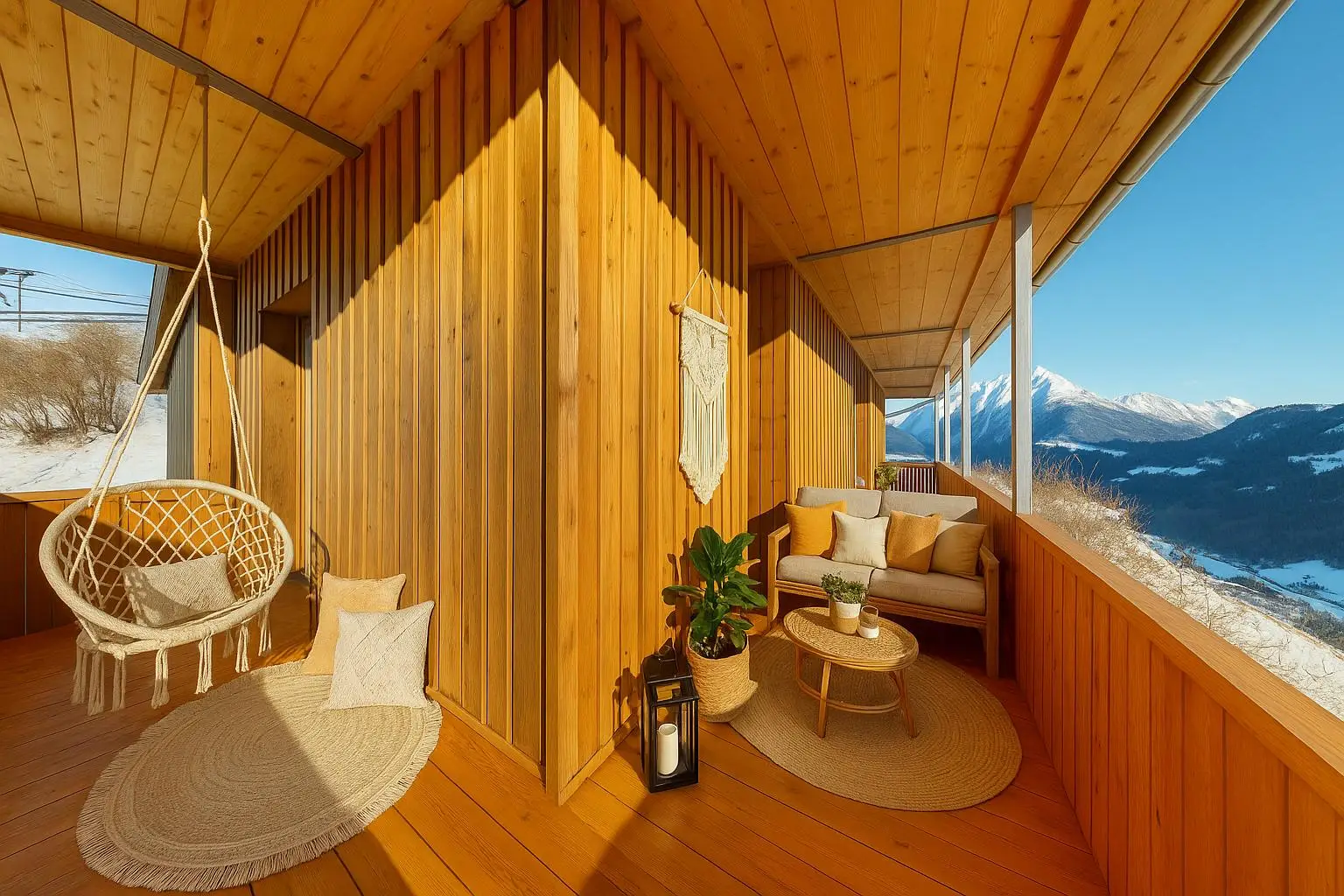 Wenns - Wohnung - Balkon Visualisierung OG