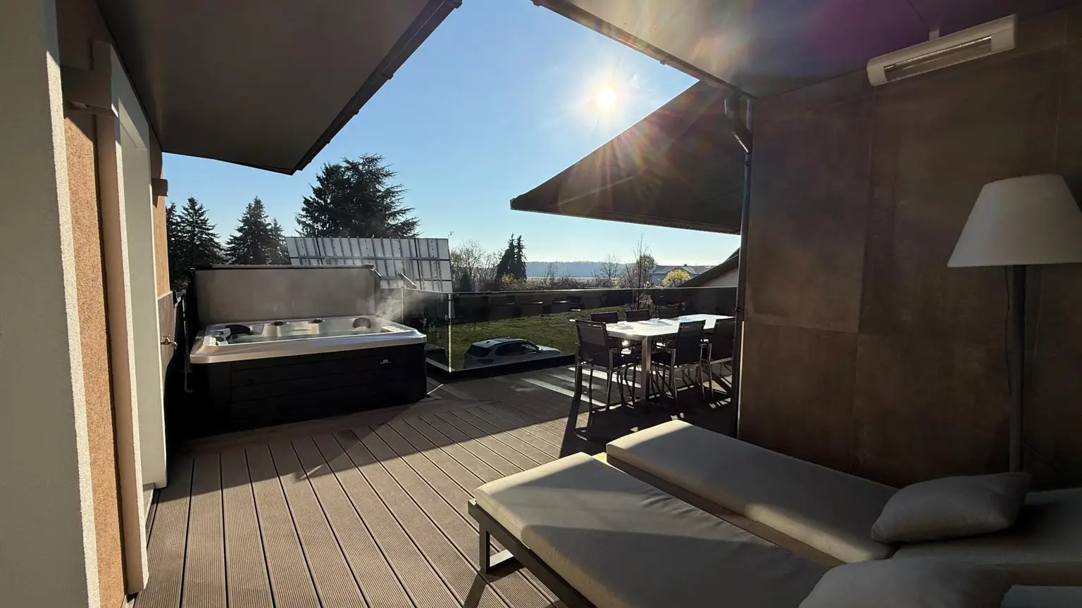 Balkon nicht überdacht