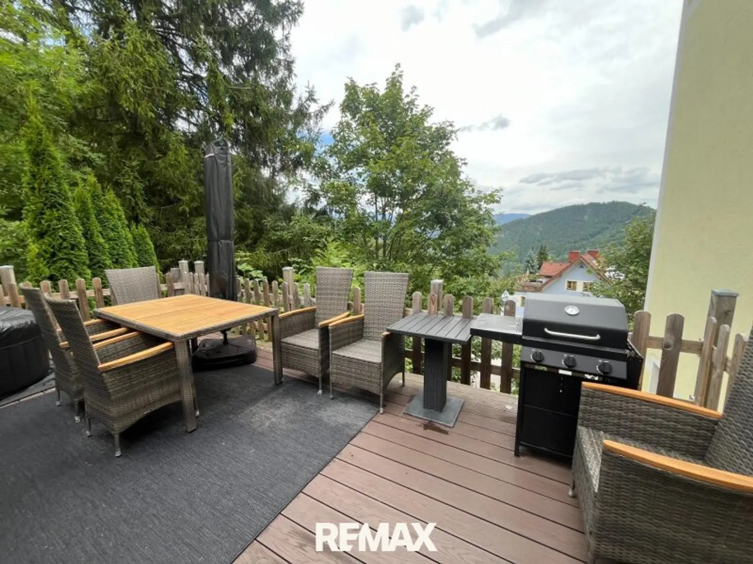Terrasse mit tollem Weitblick