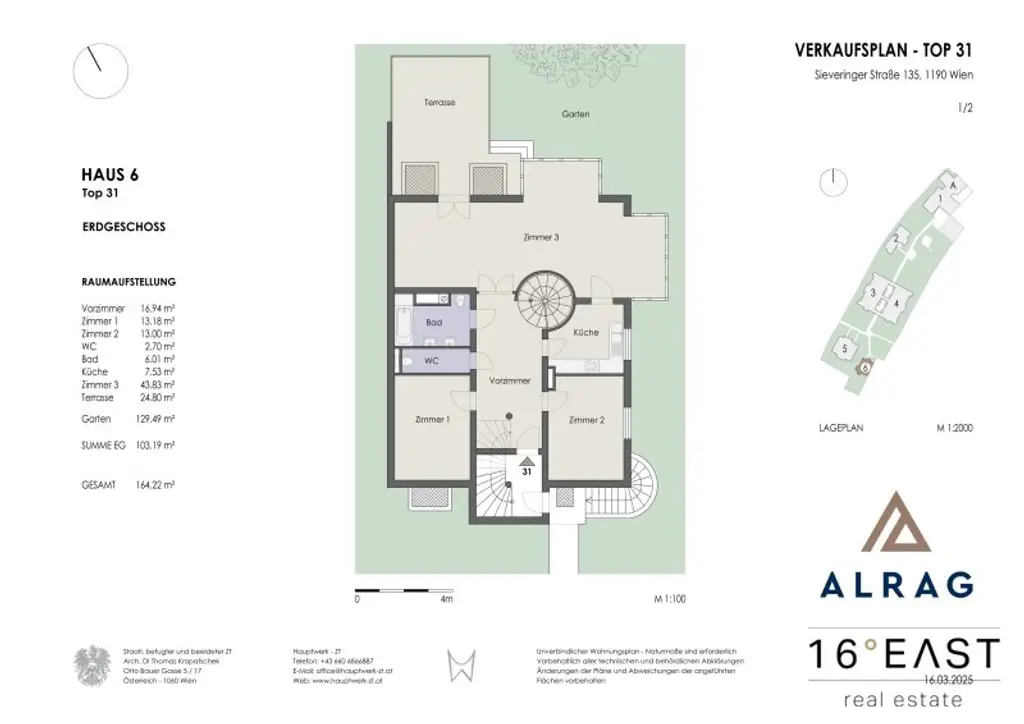 Exklusive 5-Zimmer Garten-Maisonette in Grünruhelage mit Fernblick und Garage