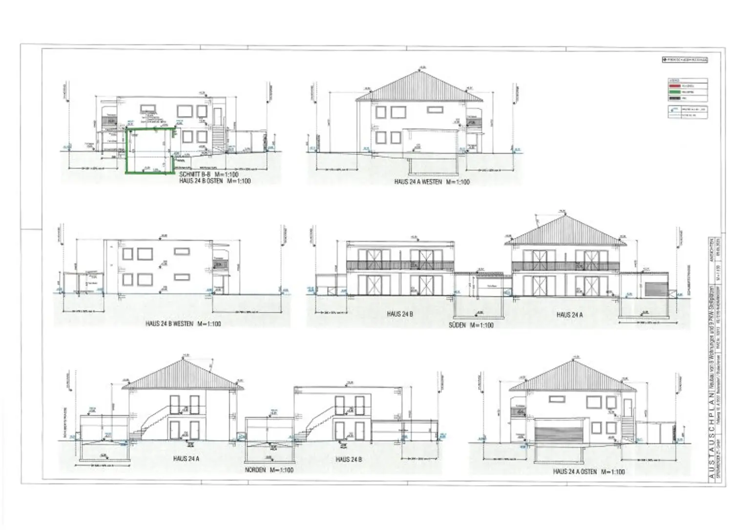 NEUBAU Kleinwohnanlage mit 2 Häusern und 7 Wohnungen in Waidmannsdorf - Schubertstraße / ERSTBEZUG