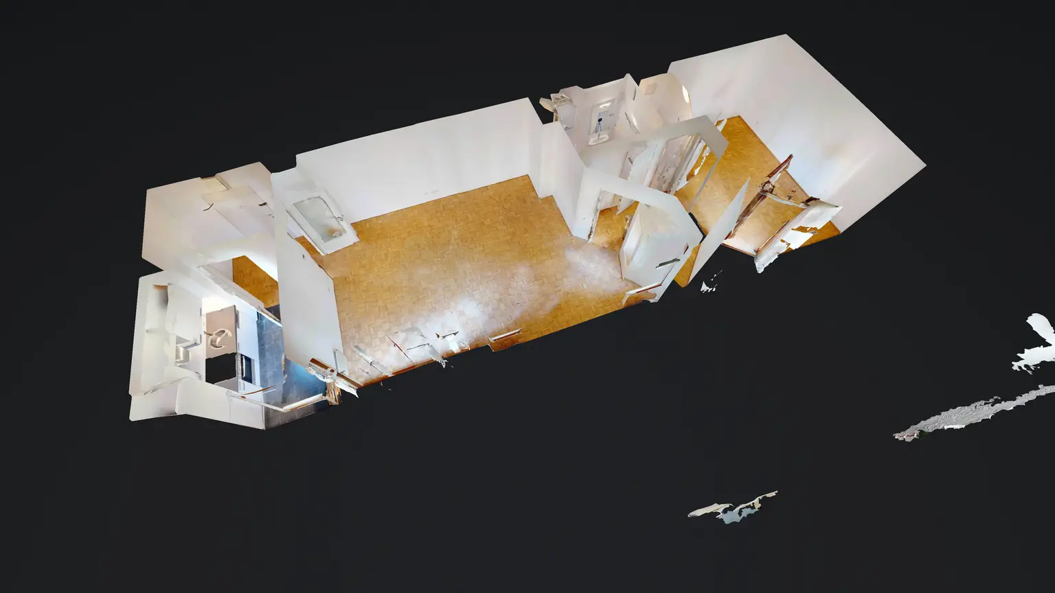 Zentrale moderne 2 Zimmer Wohnung - Ruhelage