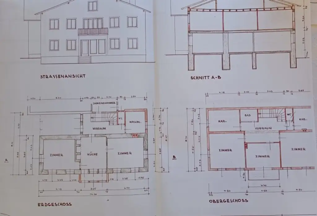 Grundriss Haus Hoftstattgegend