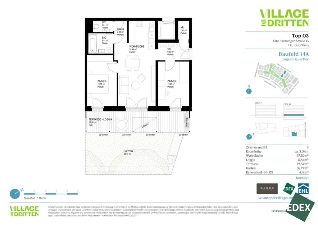 VILLAGE IM DRITTEN | BAUFELD 14A | NATÜRLICH DRAUSSEN