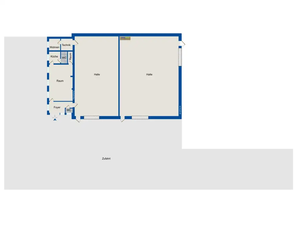 Hallenplan