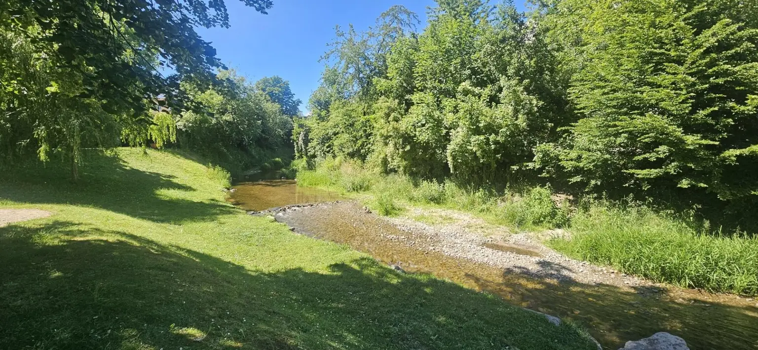 Park gleich in der Nähe