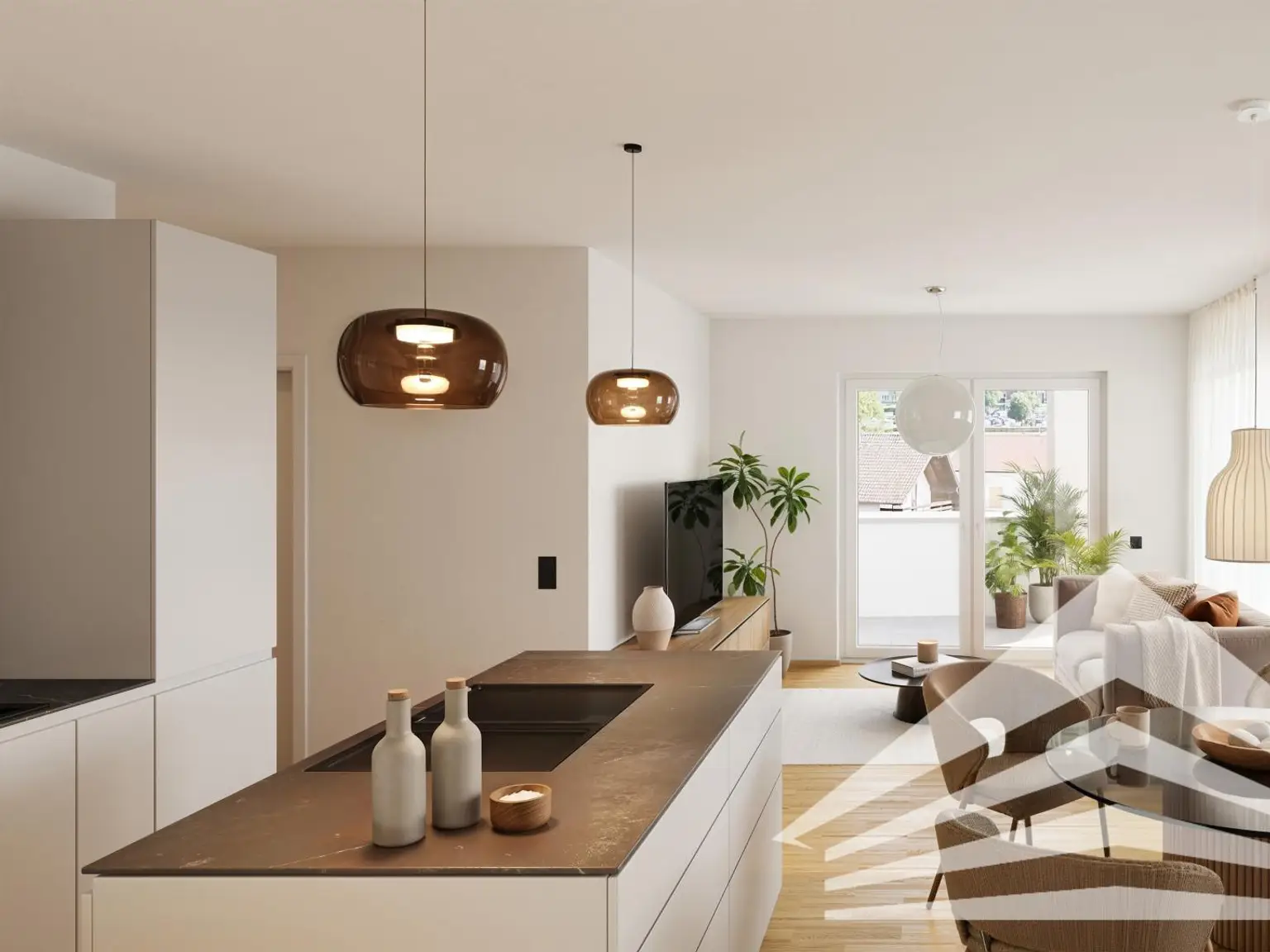 Stiftslichtung St. Florian Visualisierung Wohnen