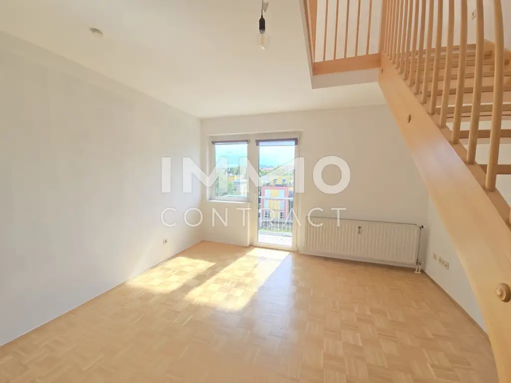 Freundliche 2 Zimmer-MAISONETTE-Wohnung mit Balkon in Innenhoflage - Fischergasse 23 - Top 18