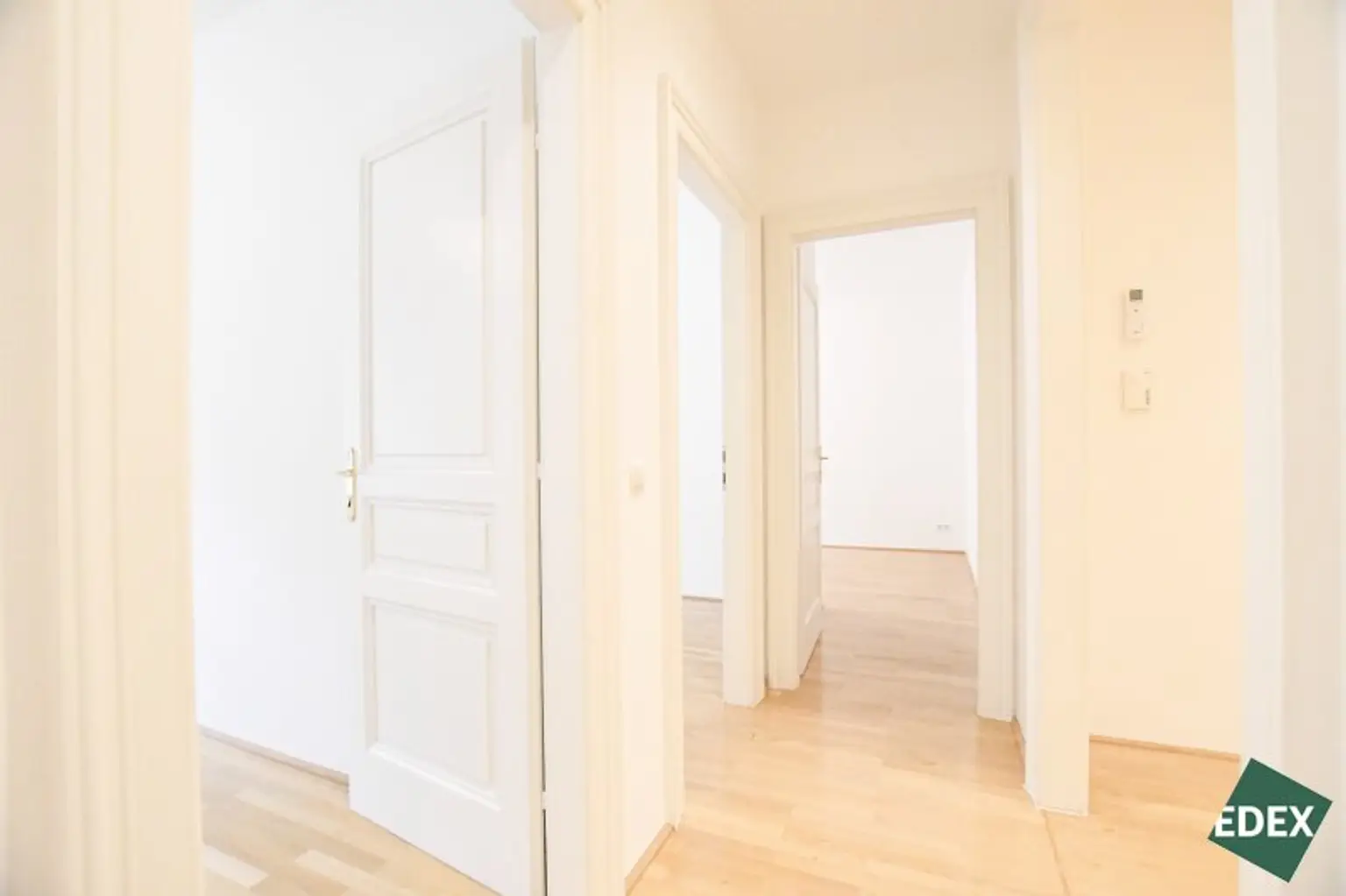 Modernes Altbau-Büro mit Parkblick