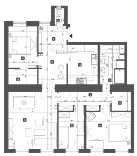 Elegante Altbau-Residenz mit vier Zimmern und separater Küche – Wohnen mit Charakter und zeitlosem Wiener Flair