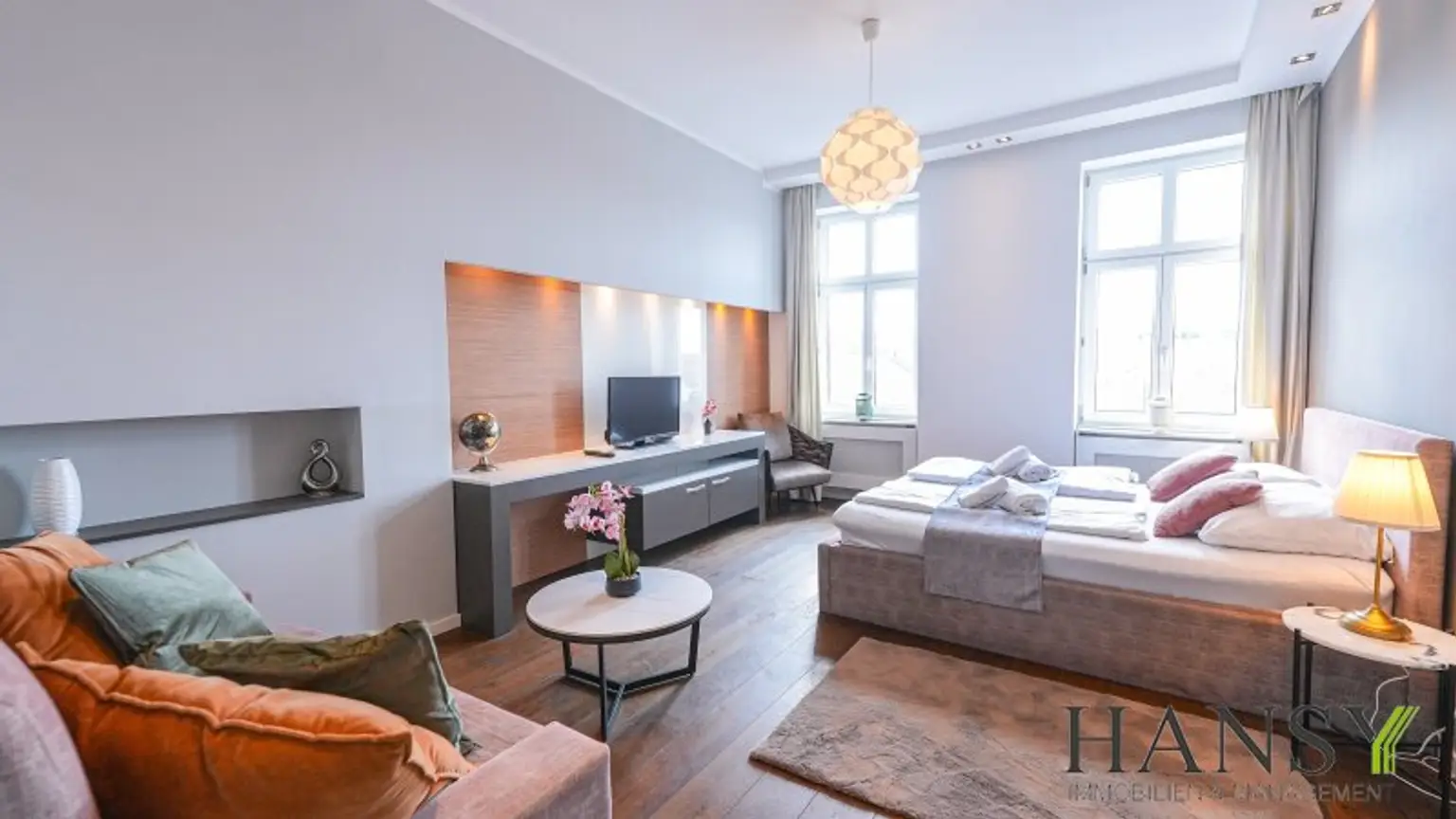 Charmante vollmöblierte 3 Zimmer Wohnung mit Lift!