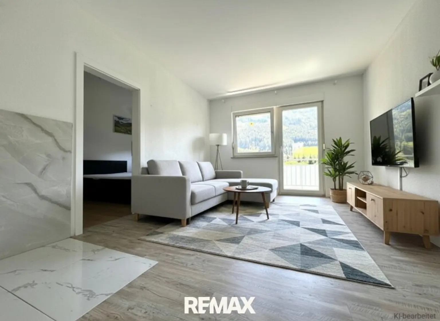 Wohnzimmer, Virtual Staging