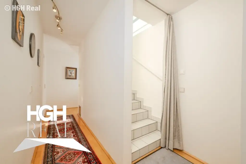 1190 Wien Döbling Lichtdurchflutete 5-Zimmer Dachgeschoß-Maisonette mit Panoramaterrassen und zwei Garagenplätzen