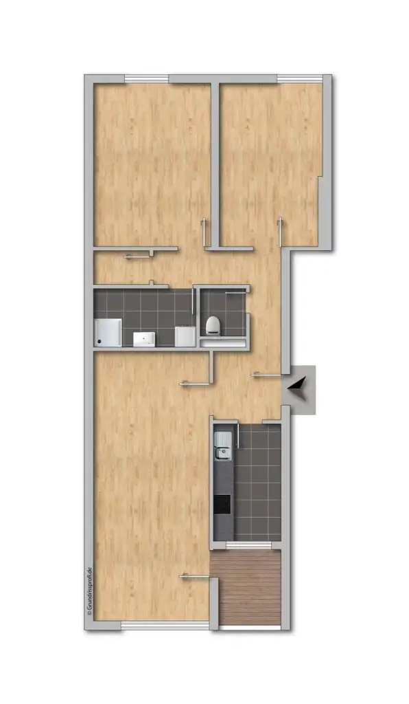 Großzügige 3-ZI-Wohnung in gepflegter Anlage
