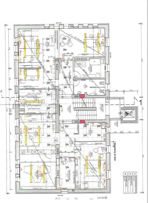 Grundrissplan Büroetage 2. OG