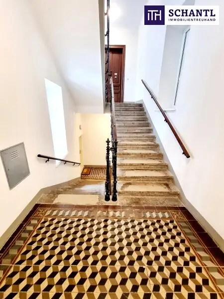 Anschauen und einziehen! Entzückende Altbauwohnung in ruhiger Seitengasse! Tolle Raumaufteilung + Loggia möglich + Perfekte Infrastruktur! Jetzt zugreifen!