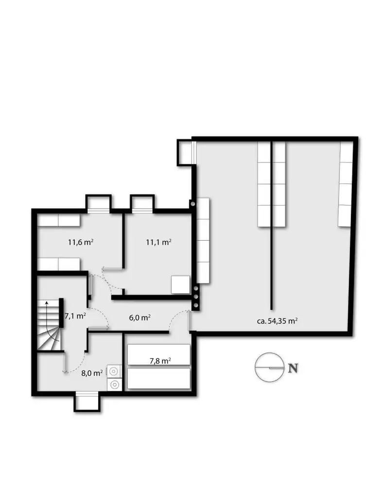Attraktive Doppelhaushälfte mit sonnigem Wintergarten in ruhiger Lage