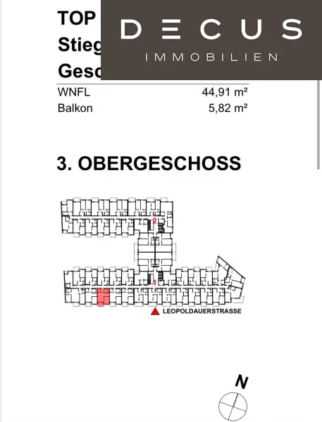 | AB DEZEMBER | ZWEI ZIMMER | SÜDEN | LEOPOLDAUER STRASSE