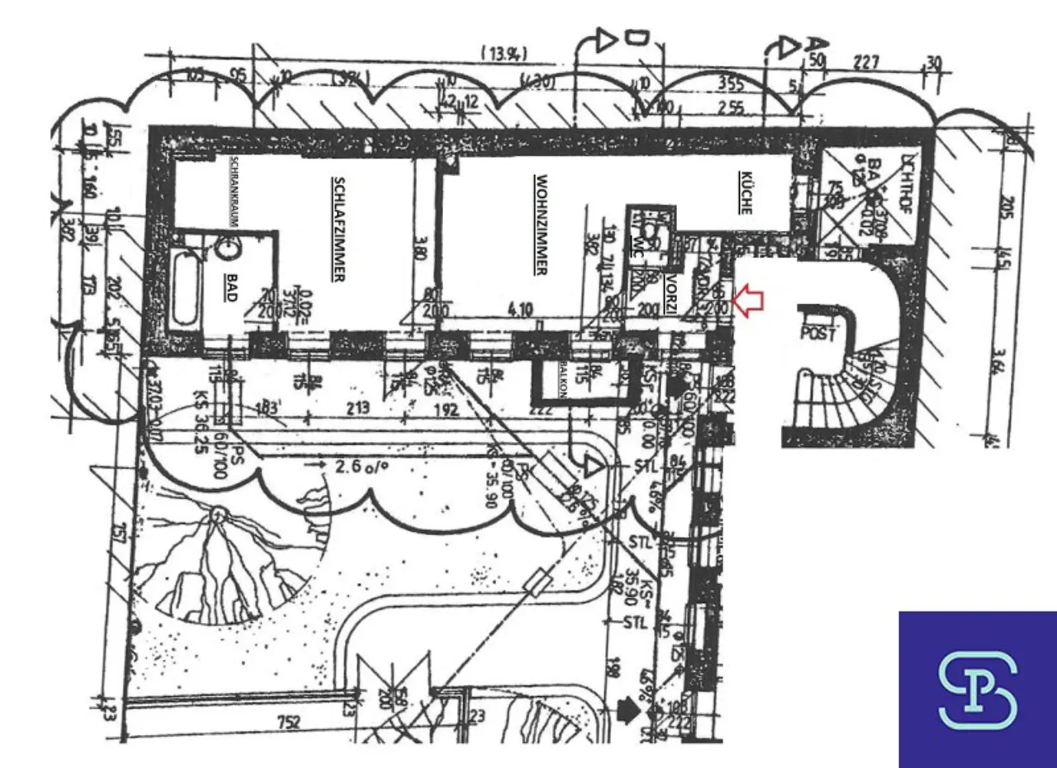 Provisionsfrei: Exklusiver 47m² Altbau mit Einbauküche und kl. Balkon in Toplage - 1080 Wien