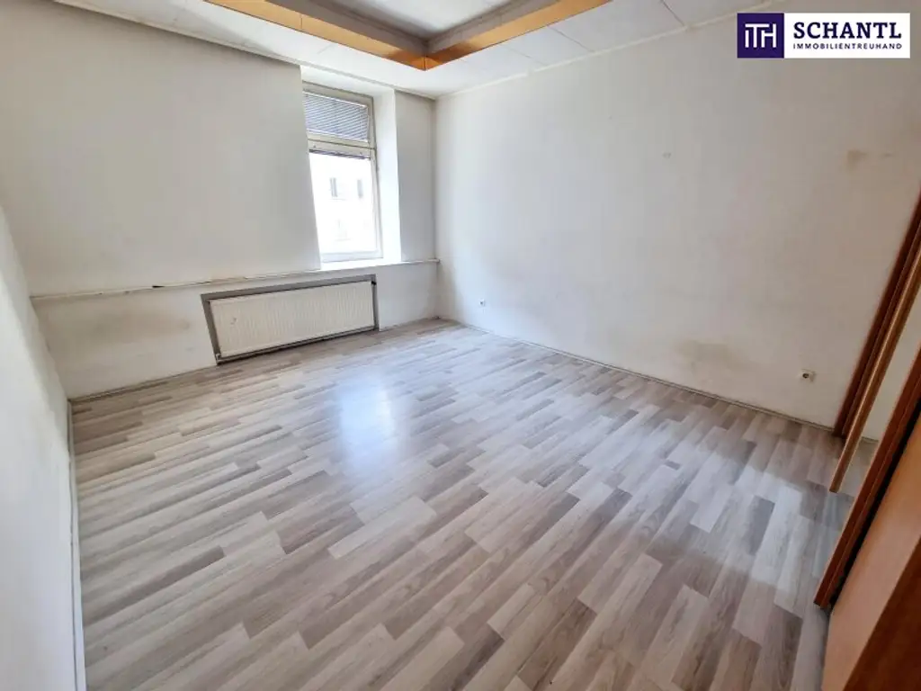 Schön ist was anderes. Aber das wird schon! Ideale 1-Zimmer-Wohnung in 1030 Wien - Selbst Gestalten - Sanierungsbedürftige Altbauwohnung! U-Bahn ums Eck + Traumhaft renoviertes Altbauhaus + Optimalste Infrastruktur und…